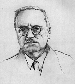 Skizze von Alfred Adler, dem Begründer der Individualpsychologie