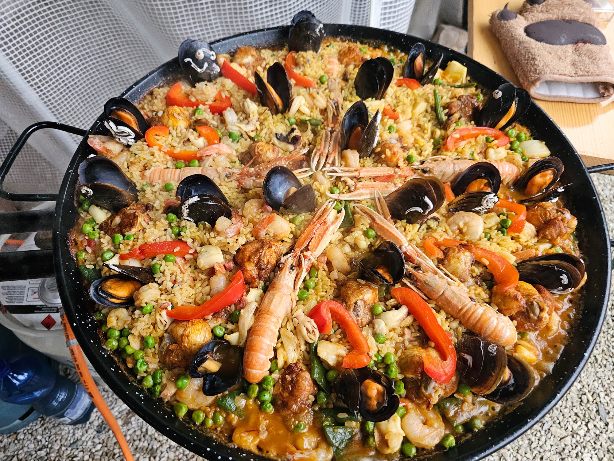 AFI Mitarbeiterfest Paella Valencia