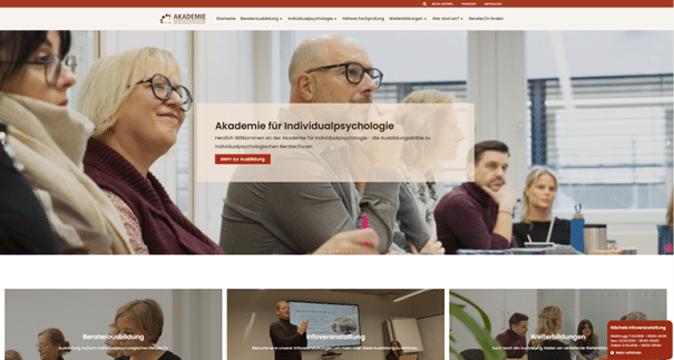 Neue AFI Webseite